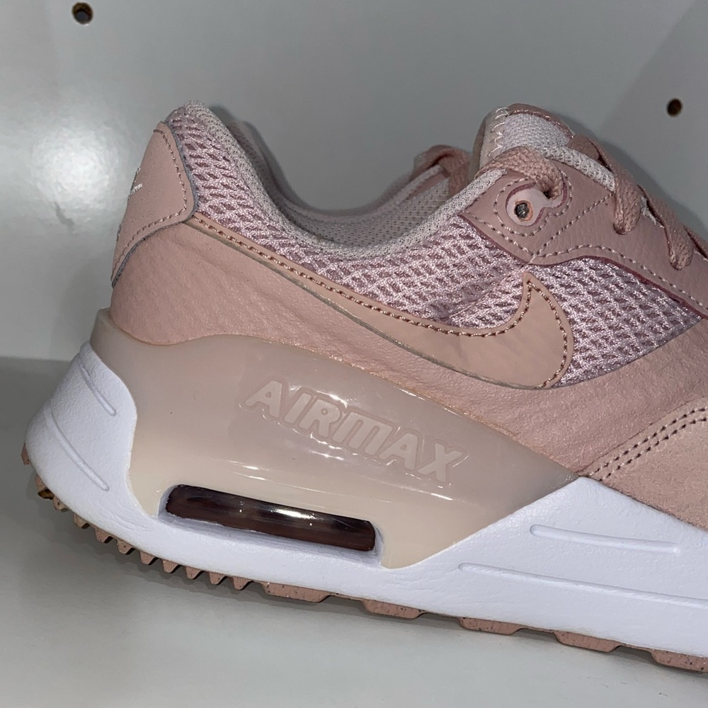 Nike Air Max System Women's Sneakers Size 9.5 Barely Rose / Pink Oxford - Picture 12 of 16